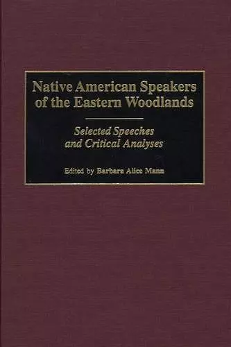 Native American Speakers of the Eastern Woodlands cover