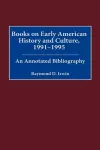 Books on Early American History and Culture, 1991-1995 cover