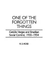 One of the Forgotten Things cover