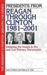Presidents from Reagan through Clinton, 1981-2001 cover