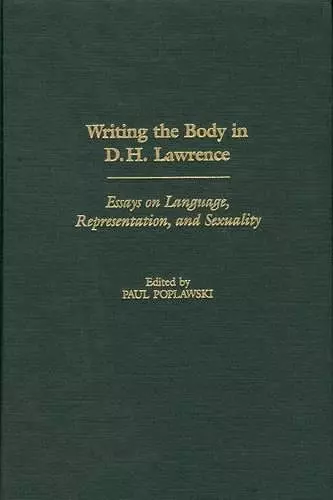 Writing the Body in D.H. Lawrence cover