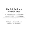 The Full Faith and Credit Clause cover
