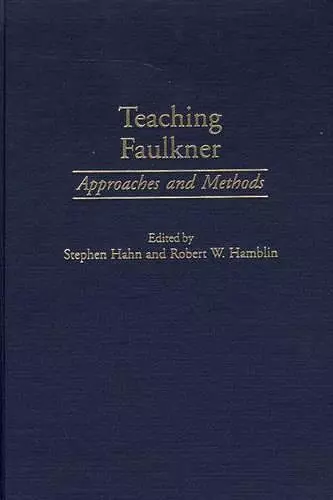 Teaching Faulkner cover