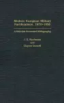 Modern European Military Fortifications, 1870-1950 cover