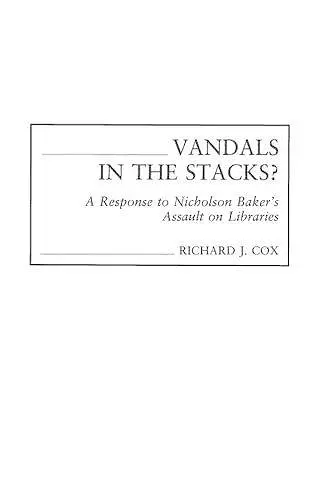 Vandals in the Stacks? cover