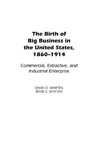 The Birth of Big Business in the United States, 1860-1914 cover
