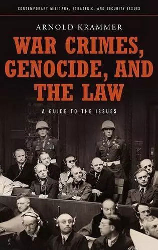 War Crimes, Genocide, and the Law cover