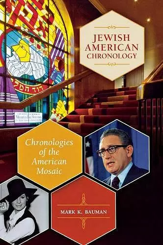 Jewish American Chronology cover