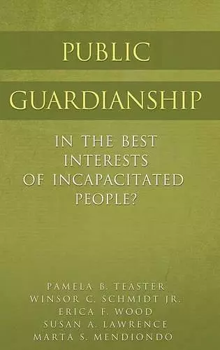Public Guardianship cover