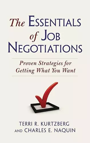 The Essentials of Job Negotiations cover