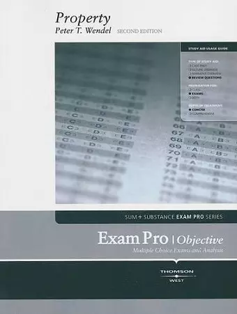 Exam Pro Objective Questions on Property cover