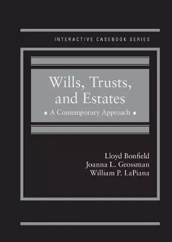 Wills, Trusts and Estates cover