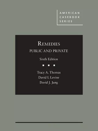 Remedies, Public and Private cover