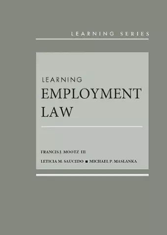 Learning Employment Law cover