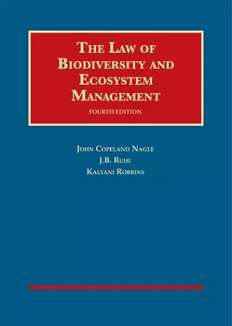 The Law of Biodiversity and Ecosystem Management cover