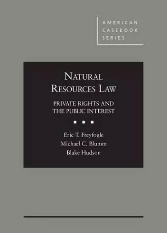 Natural Resources Law cover