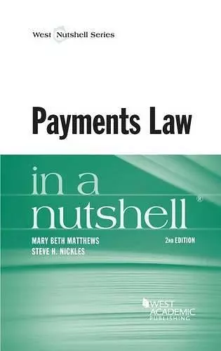 Payments Law in a Nutshell cover