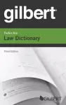 Gilbert Pocket Size Law Dictionary cover