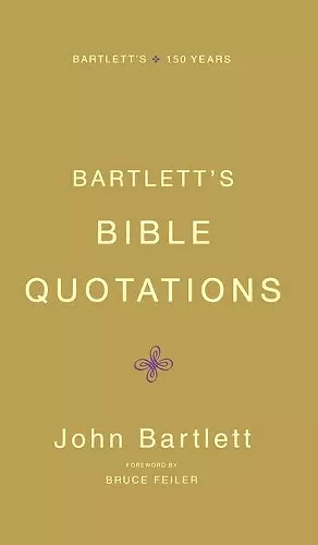 Bartlett's Bible Quotations cover