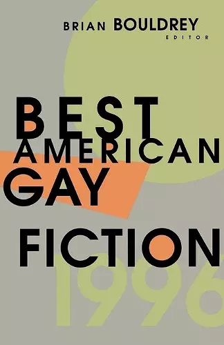 Best American Gay Fiction cover