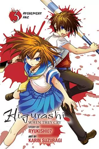 Higurashi When They Cry: Atonement Arc, Vol 3 cover