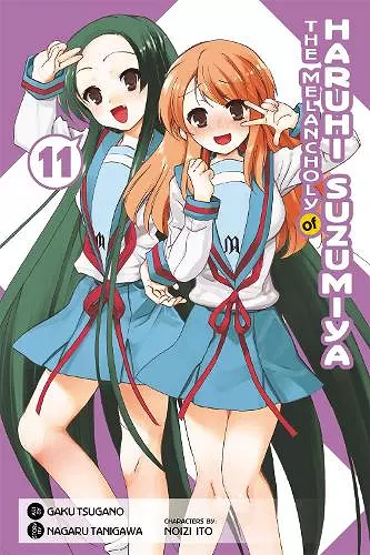 The Melancholy Of Haruhi Suzumiya, Vol.11- Manga cover