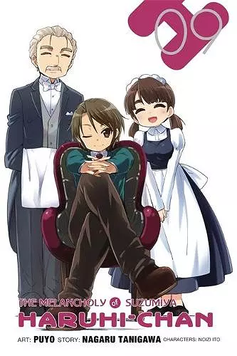 The Melancholy of Suzumiya Haruhi-chan, Vol. 9 cover