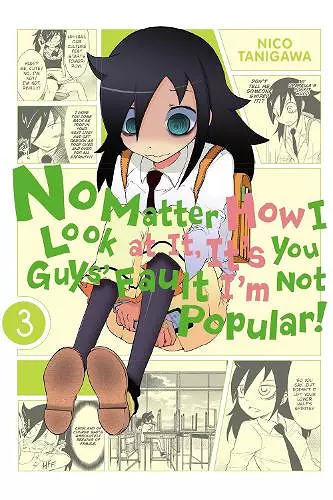 No Matter How I Look At It, It's You Guys' Fault I'm Not Popular, Vol. 3 cover