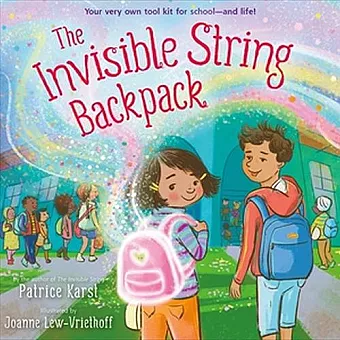 The Invisible String Backpack cover