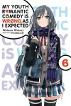My Youth Romantic Comedy is Wrong, As I Expected, Vol. 6 (light novel) cover
