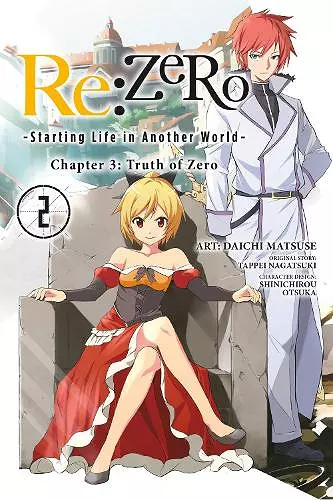 Re:ZERO -Starting Life in Another World-, Chapter 3: Truth of Zero, Vol. 2 (manga) cover