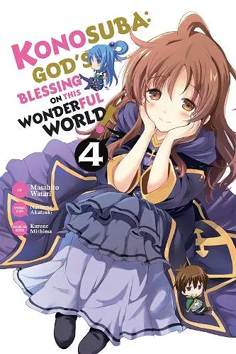 Konosuba: God's Blessing on This Wonderful World!, Vol. 4 (Manga) cover