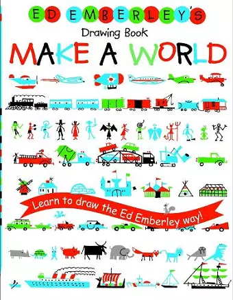 Ed Emberley's Drawing Book: Make A World cover