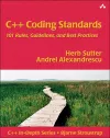 C++ Coding Standards cover
