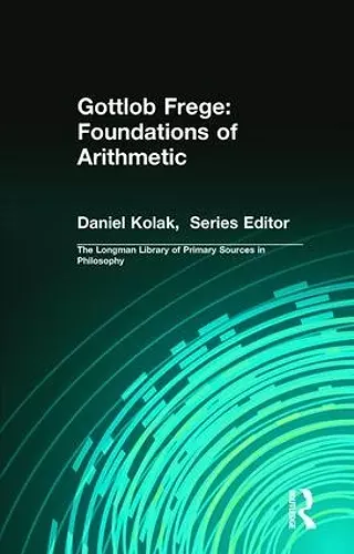 Gottlob Frege: Foundations of Arithmetic cover