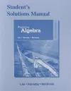 Student Solutions Manual for Beginning Algebra cover