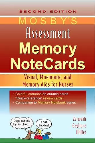 Mosby's Assessment Memory NoteCards cover