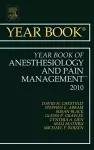 Year Book of Anesthesiology and Pain Management 2010 cover