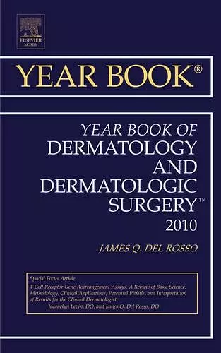 Year Book of Dermatology and Dermatological Surgery 2010 cover