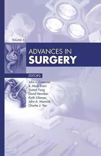 Advances in Surgery, 2011 cover