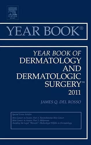 Year Book of Dermatology and Dermatological Surgery 2011 cover