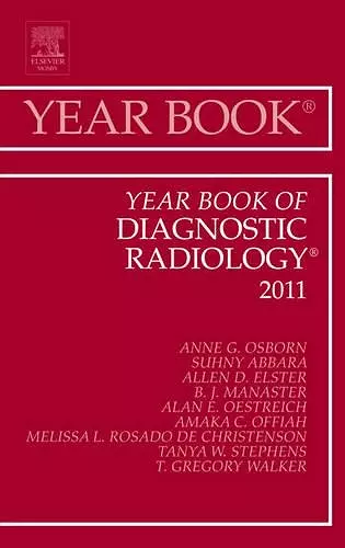 Year Book of Diagnostic Radiology 2011 cover