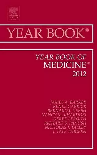 Year Book of Medicine 2012 cover