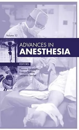 Advances in Anesthesia, 2014 cover