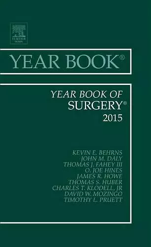 Year Book of Surgery 2015 cover