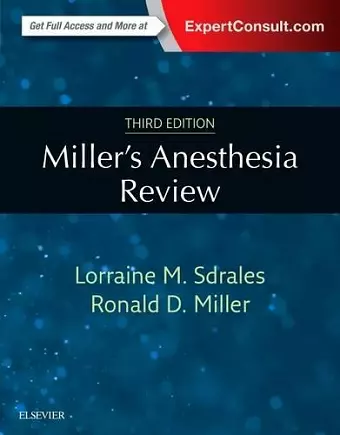 Miller's Anesthesia Review cover