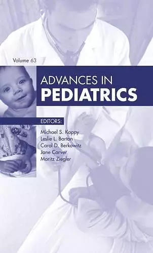 Advances in Pediatrics, 2016 cover