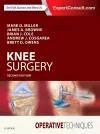 Operative Techniques: Knee Surgery cover