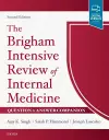 The Brigham Intensive Review of Internal Medicine Question & Answer Companion cover