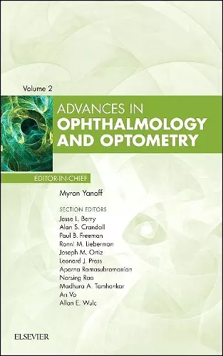 Advances in Ophthalmology and Optometry, 2017 cover